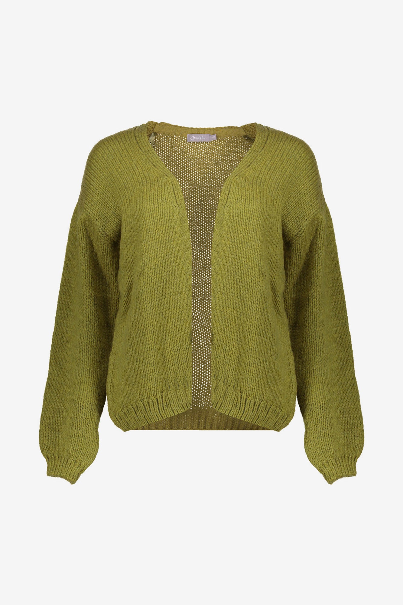 Geisha Damen-Basic-Strickjacke