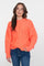 Geisha Damen-Strickpullover mit Zopfmuster