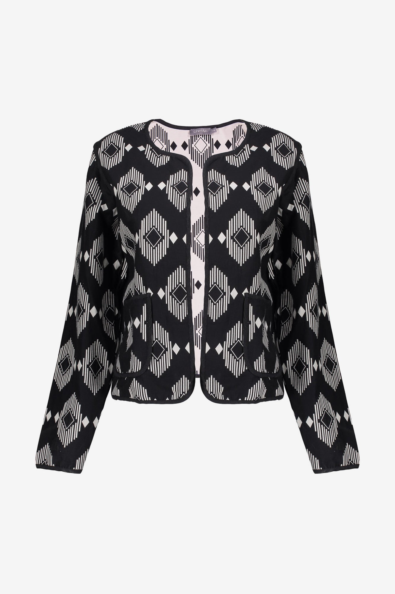 Geisha Fashion Damen Grafik-Cardigan