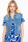 Geisha Damen Cropped-Denim-Singlet