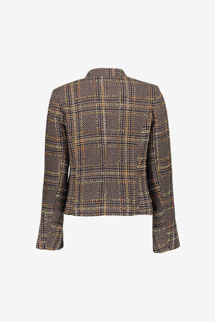 Geisha Damen-Multicolor-Tweedjacke