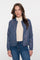 Geisha Damen-Bomberjacke aus Jacquardstoff mit Ton-in-Ton-Blumenmuster