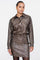 Geisha Damen-Boxy-Jacke mit Leoprint und Goldakzenten