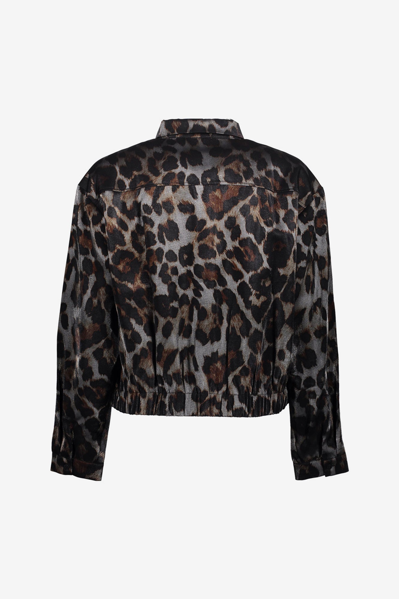 Geisha Damenjacke mit Leoprint