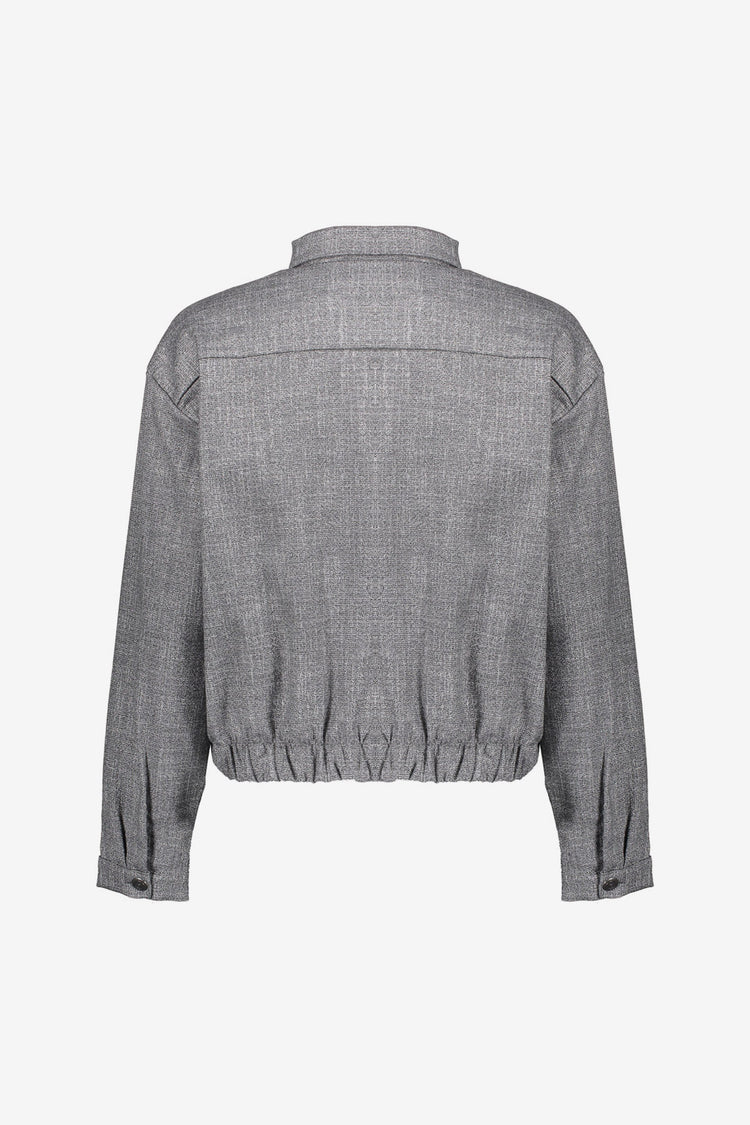 Geisha Damenkurzjacke im melierten Look