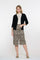 Geisha Fashion: Leopard print skirt displayed against white background.
