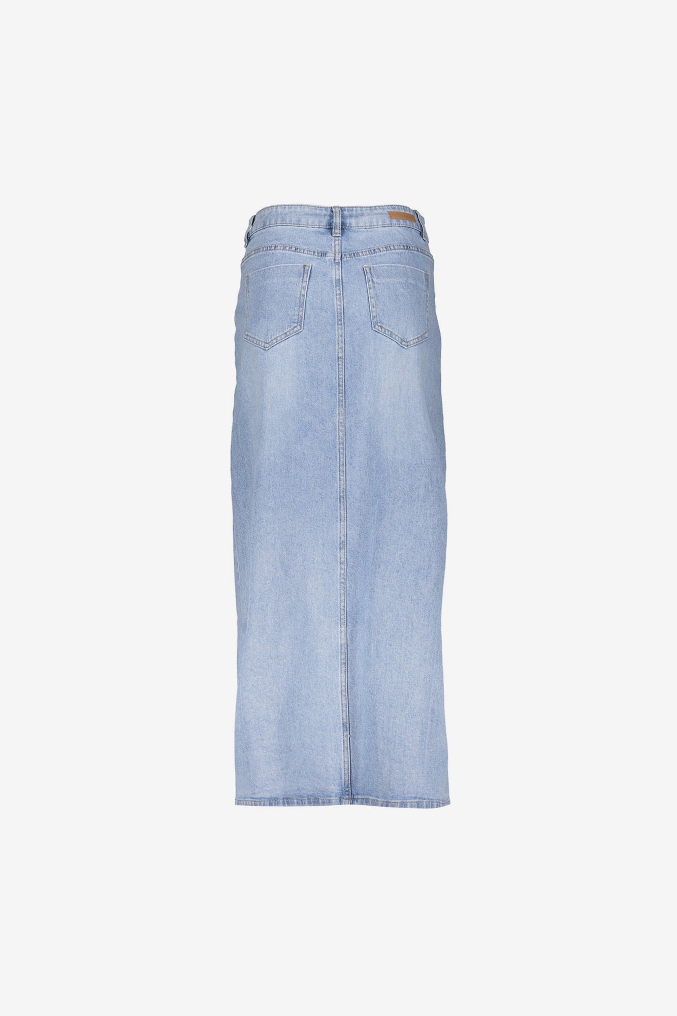 Geisha Fashion Damen Maxi Jeansrock mit Patch-Taschen