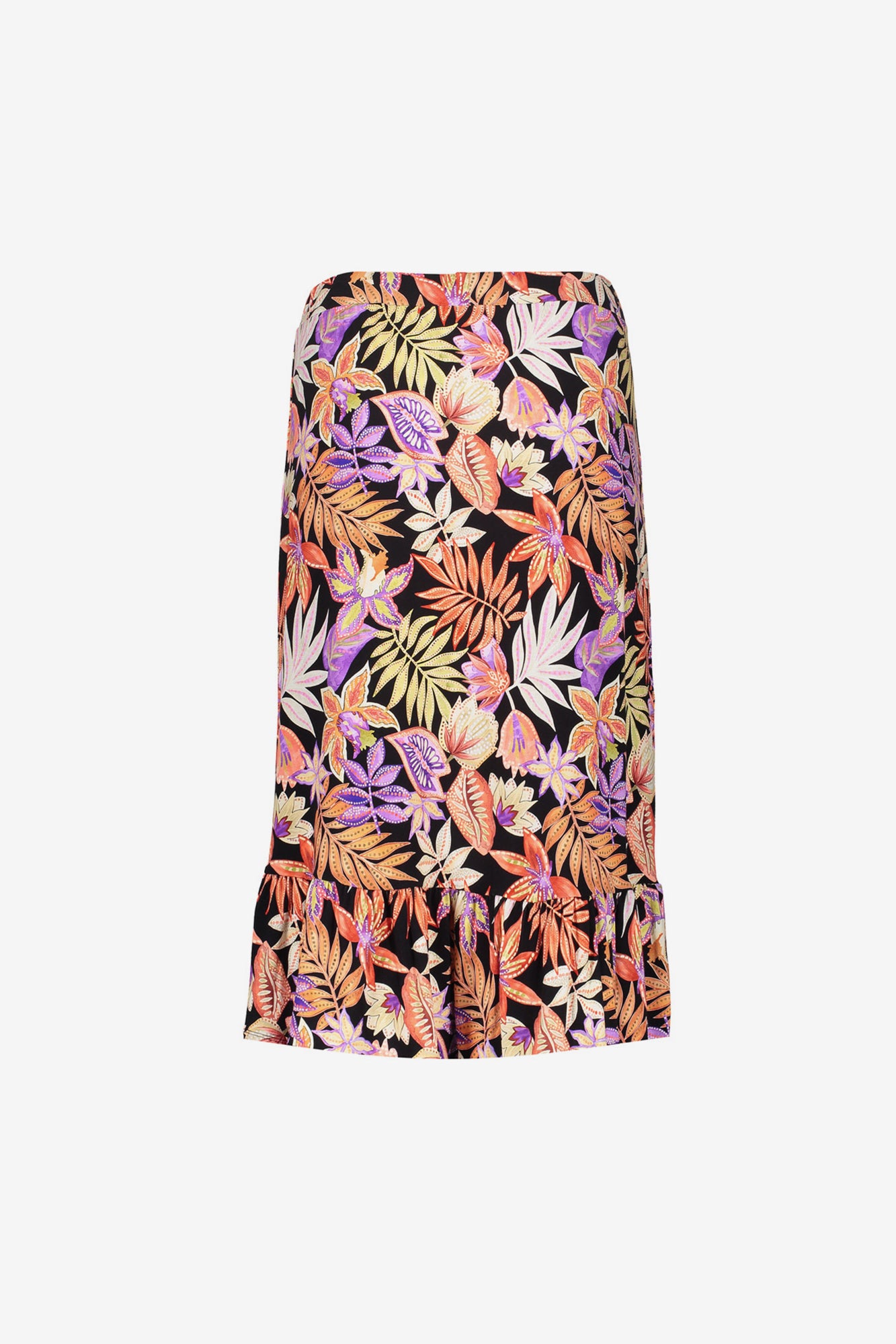 Geisha Fashion Damenrock mit buntem Print