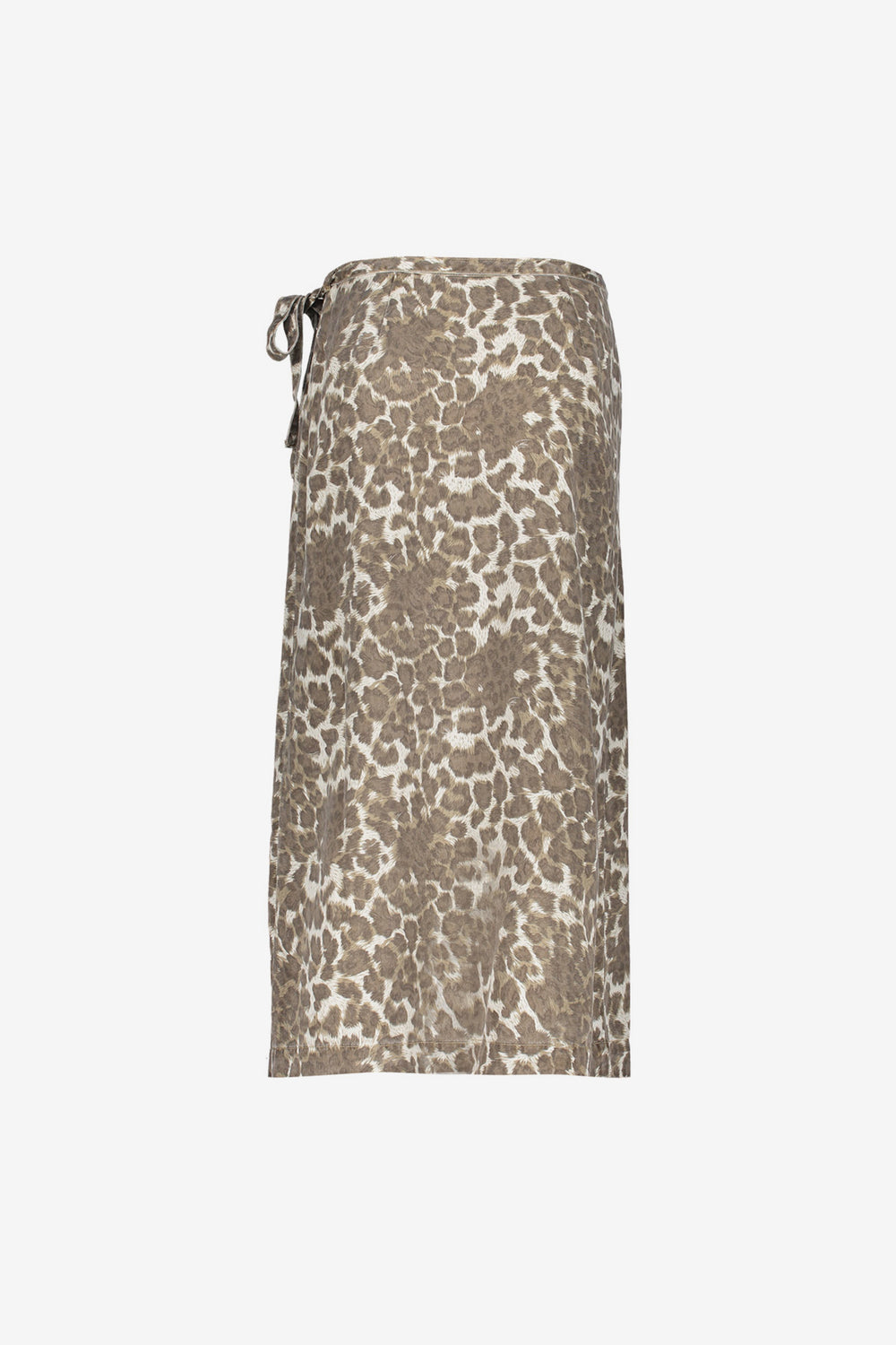 Geisha Fashion Damen Leopardenrock mit Schleifendetail