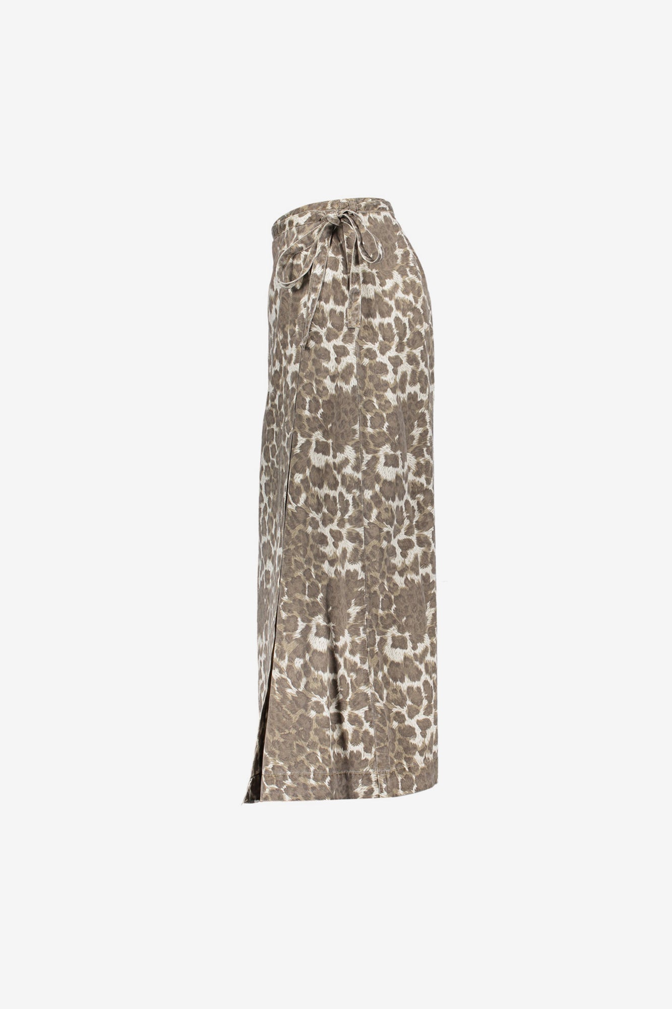 Geisha Fashion Damen Leopardenrock mit Schleifendetail