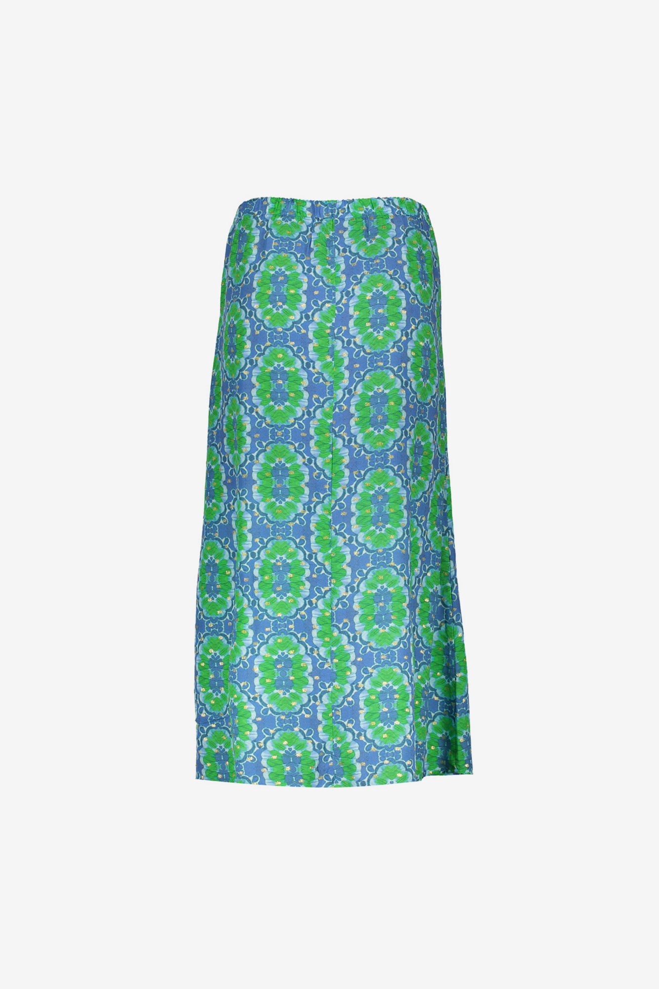 Geisha Fashion Damen Midi-Rock mit Kachel-Dessin und Lurex