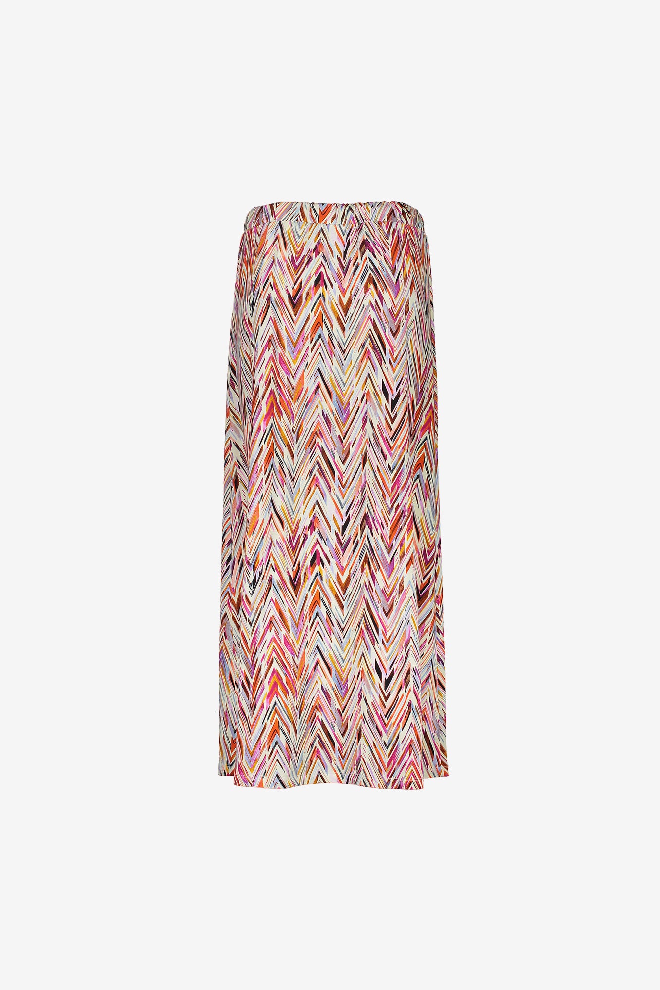 Geisha dames Jersey maxi-rok met print