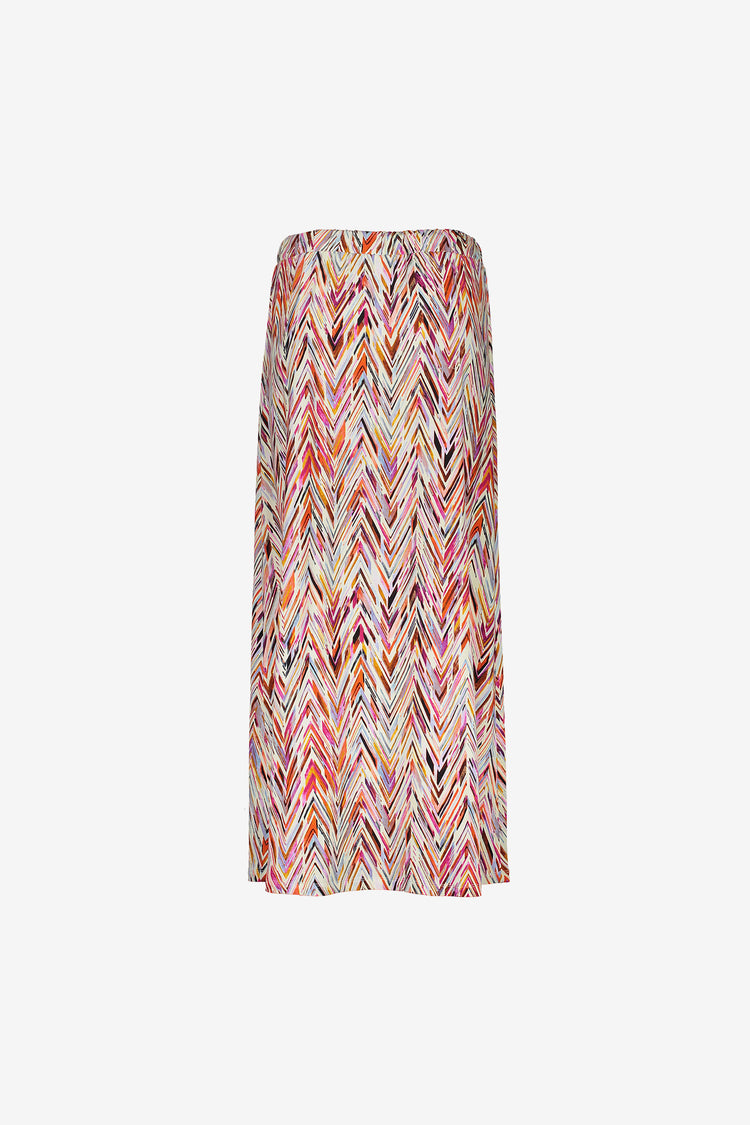 Geisha dames Jersey maxi-rok met print