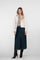 Geisha Damen-Denim-Wickelrock