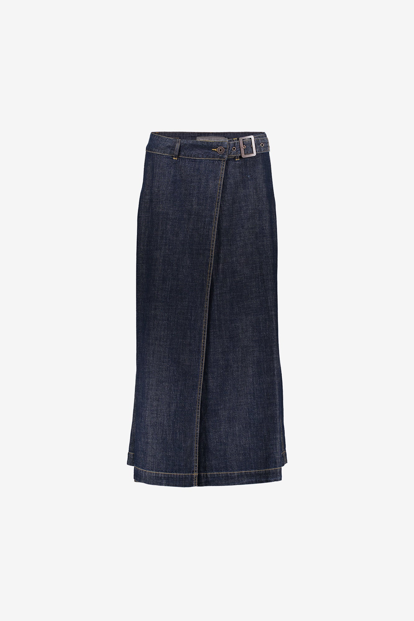 Geisha Damen-Denim-Wickelrock