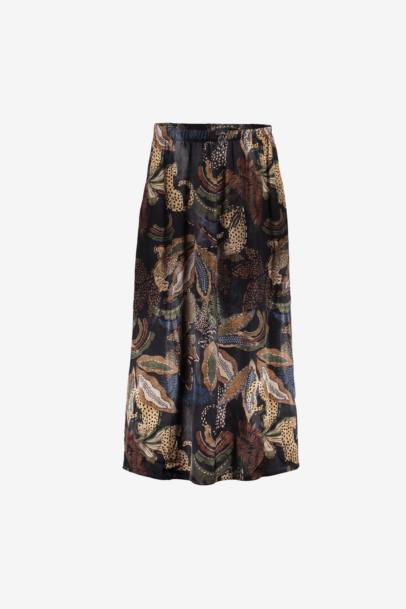 Geisha Damen-Maxirock mit Print