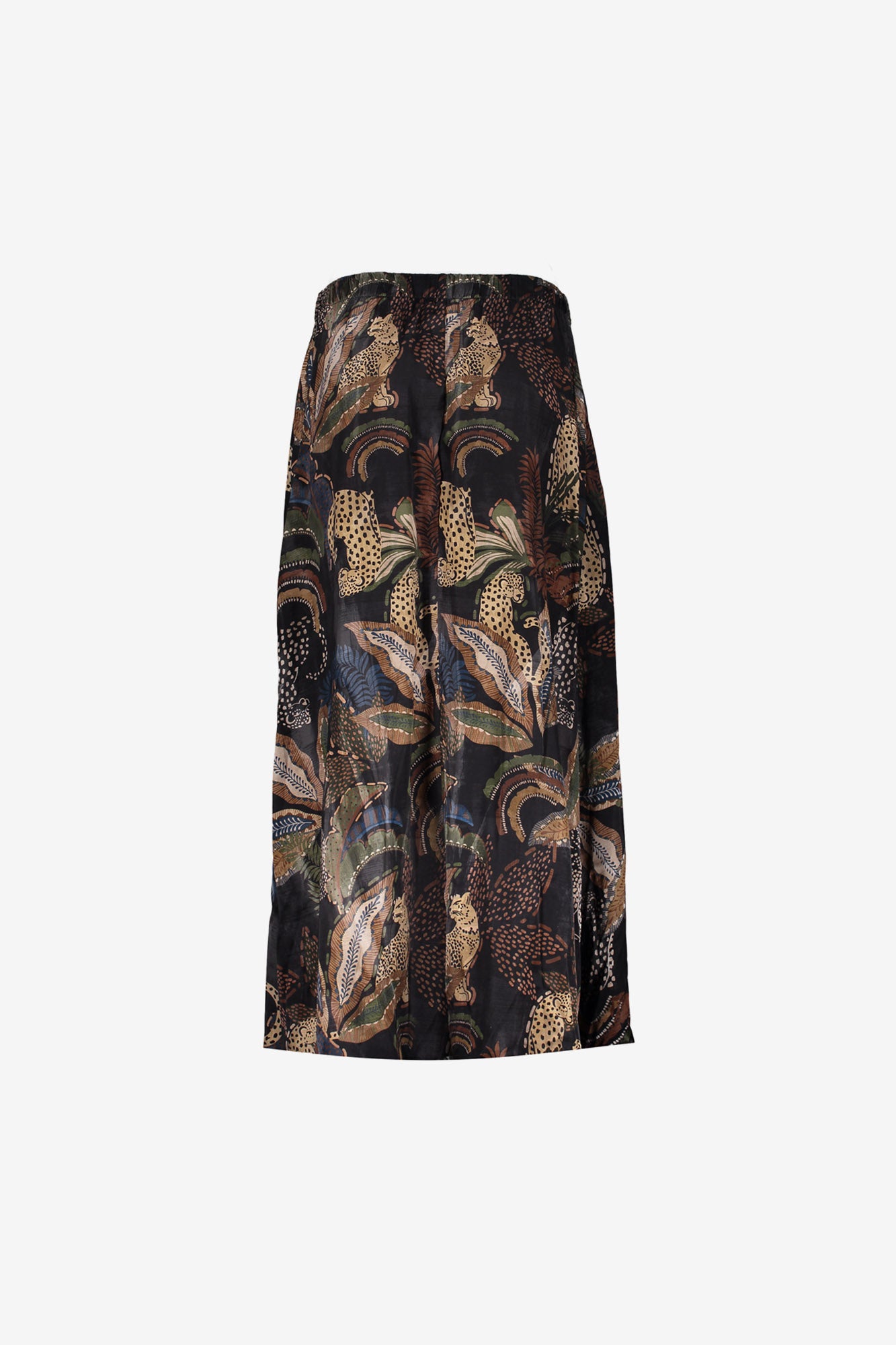 Geisha Damen-Maxirock mit Print