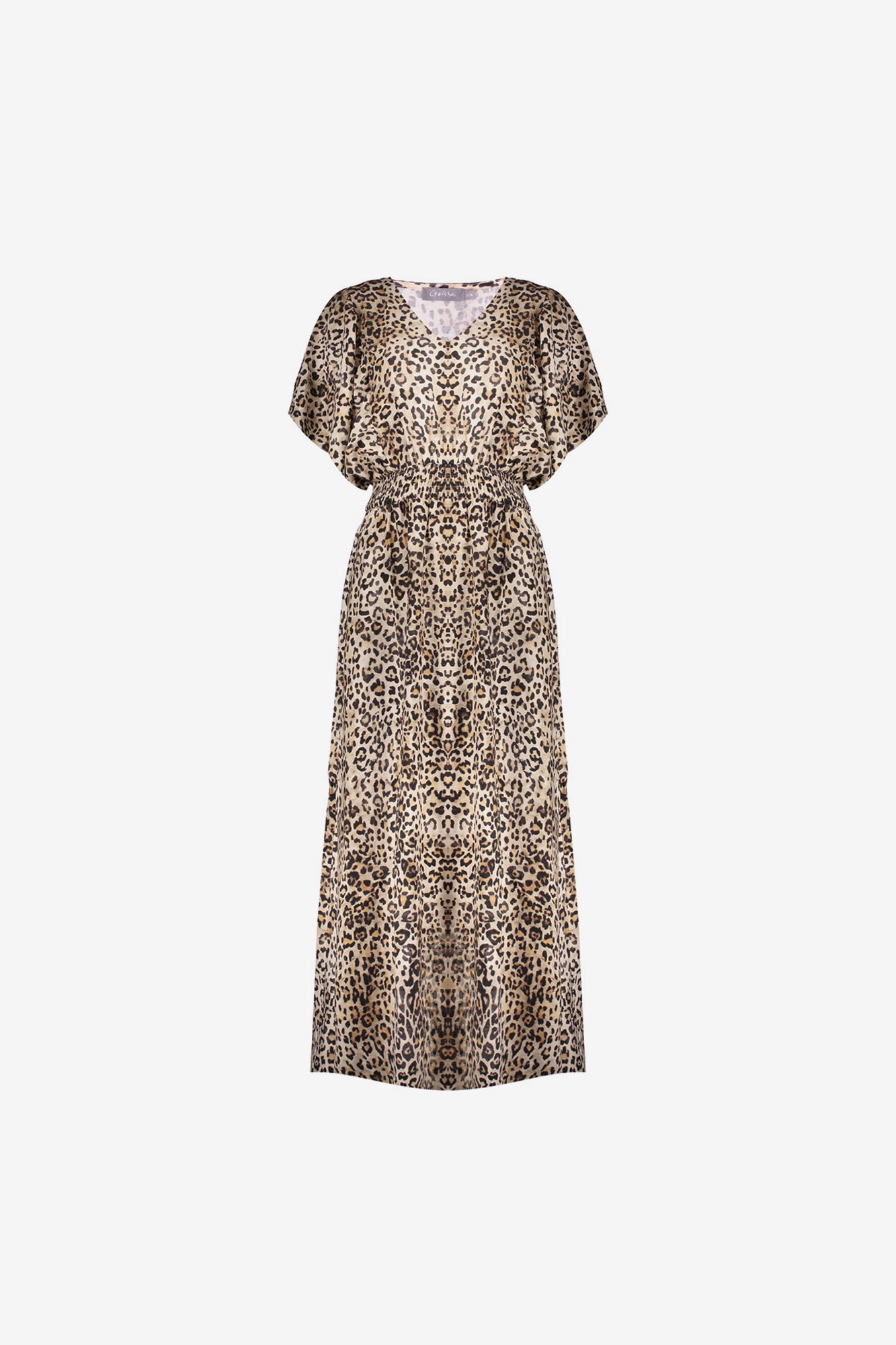 Geisha Fashion Damenkleid mit Leopardenmuster
