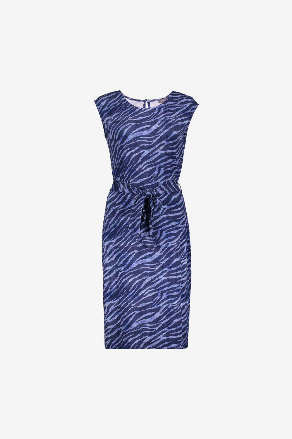Geisha Fashion Damen Midikleid mit Gürtel