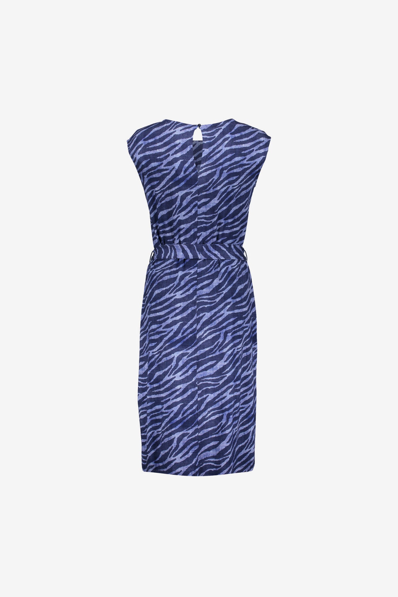 Geisha Fashion Damen Midikleid mit Gürtel