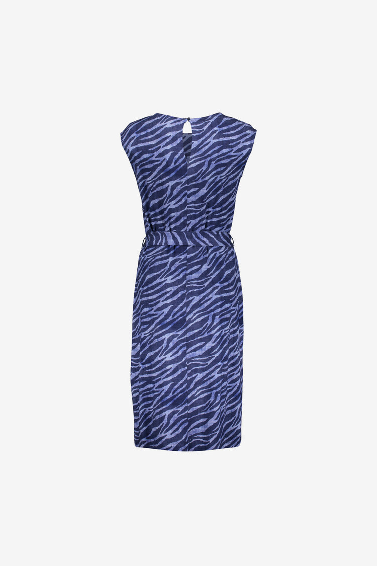 Geisha Fashion Damen Midikleid mit Gürtel