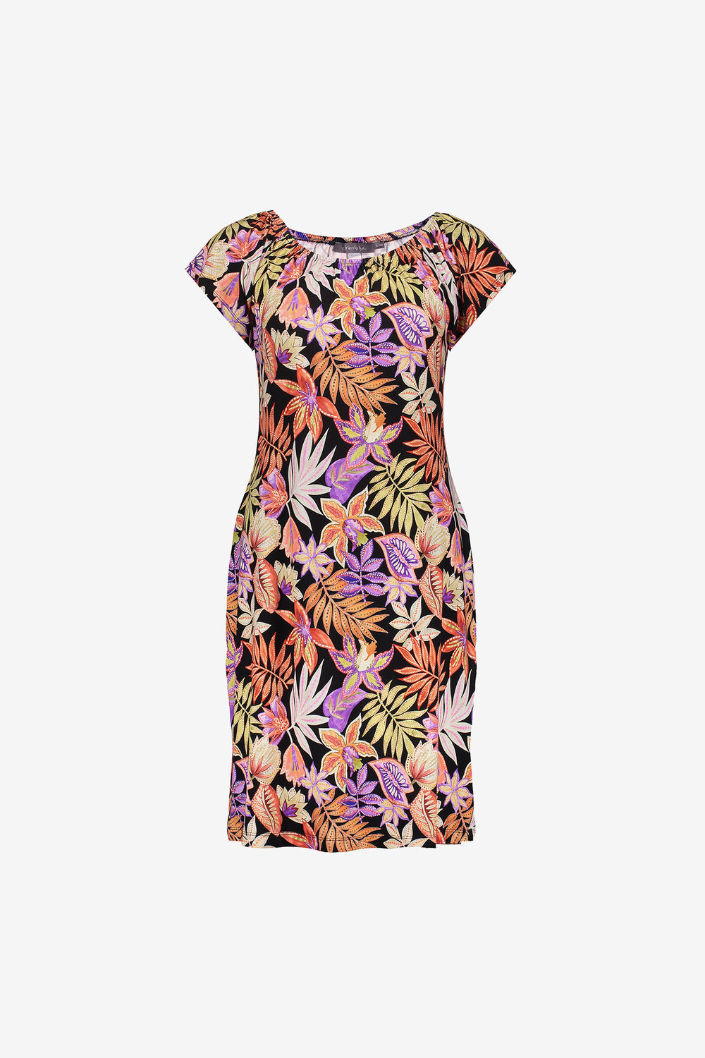 Geisha Fashion Damenkleid Midikleid mit angeschnittenen Ärmeln