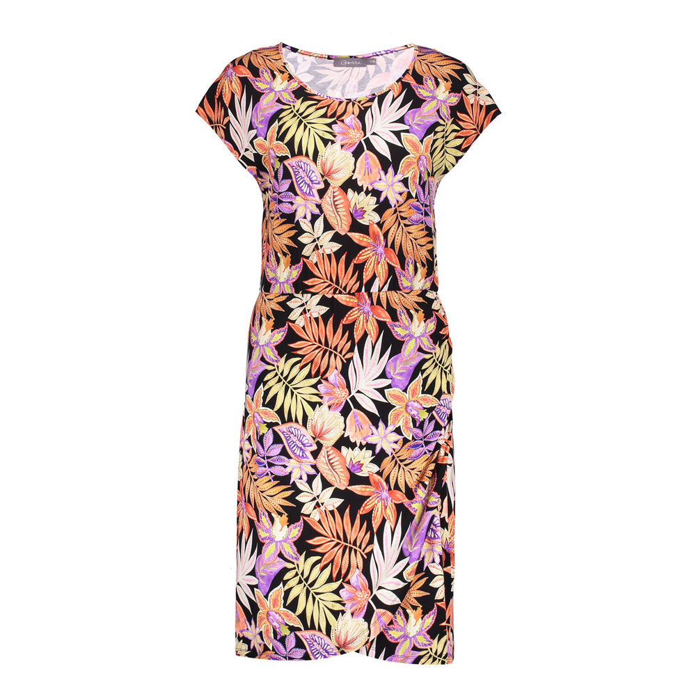 Geisha Fashion Damen Kleid mit Print