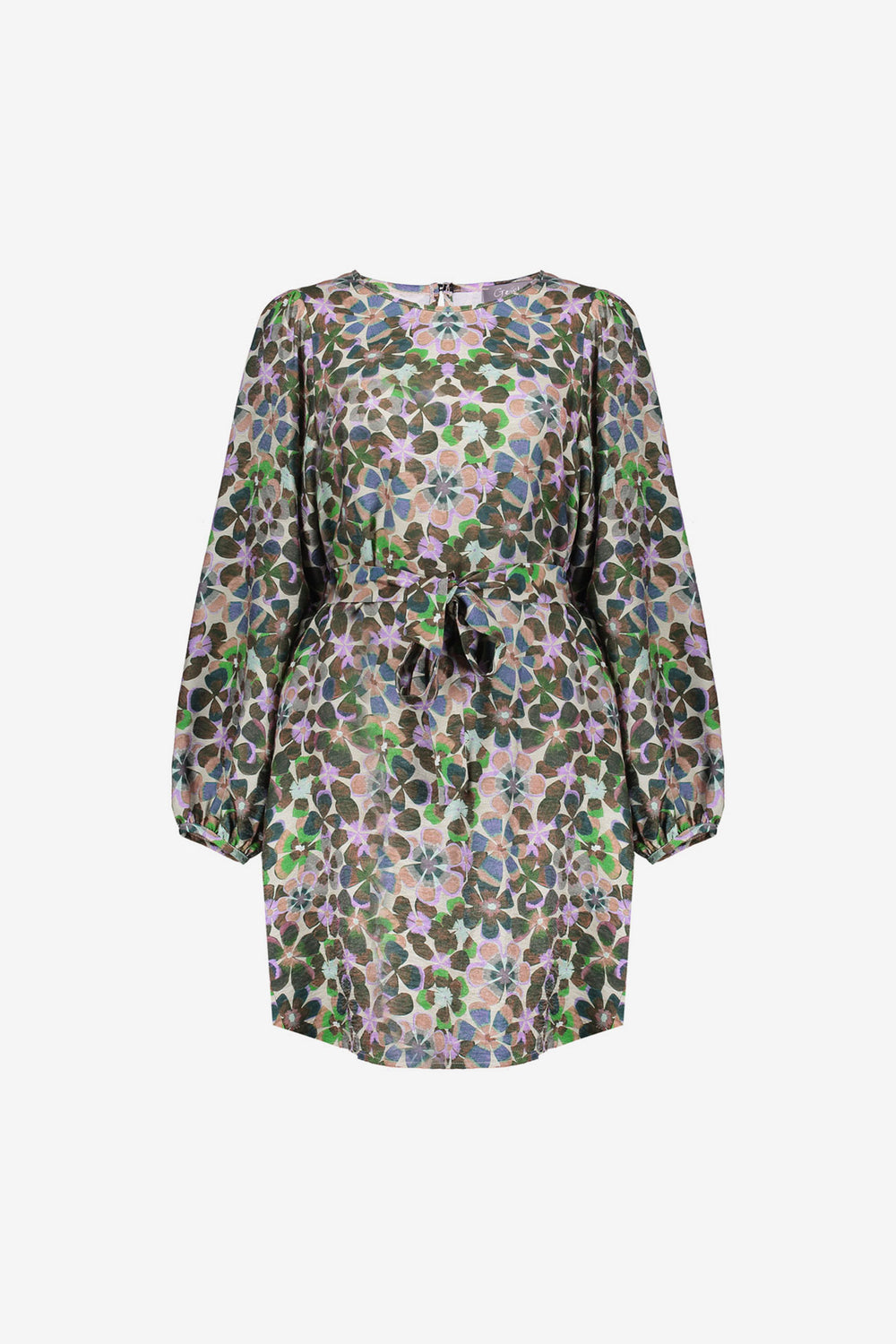 Geisha Damenkleid mit Blumenmuster
