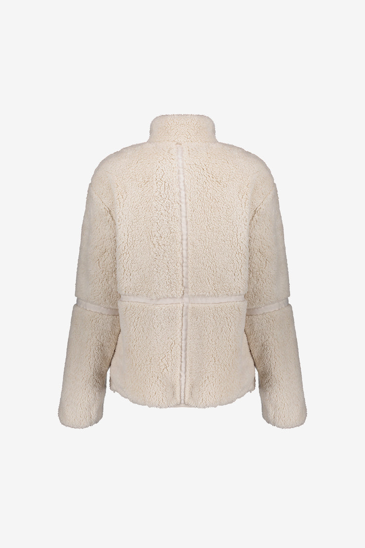 Geisha Damenkurzer Teddy-Mantel