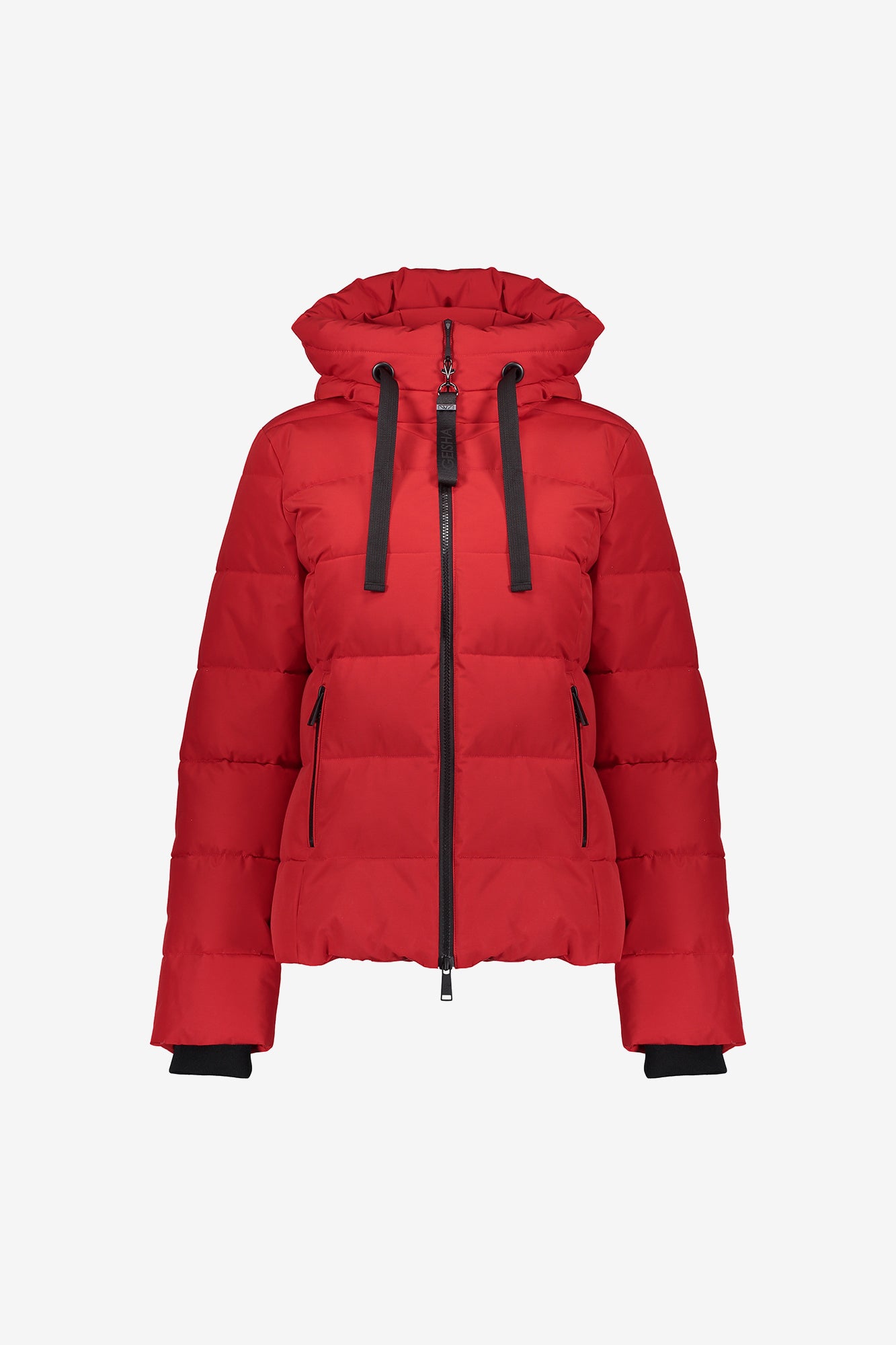 Geisha Damen-Daunenjacke mit Stehkapuze