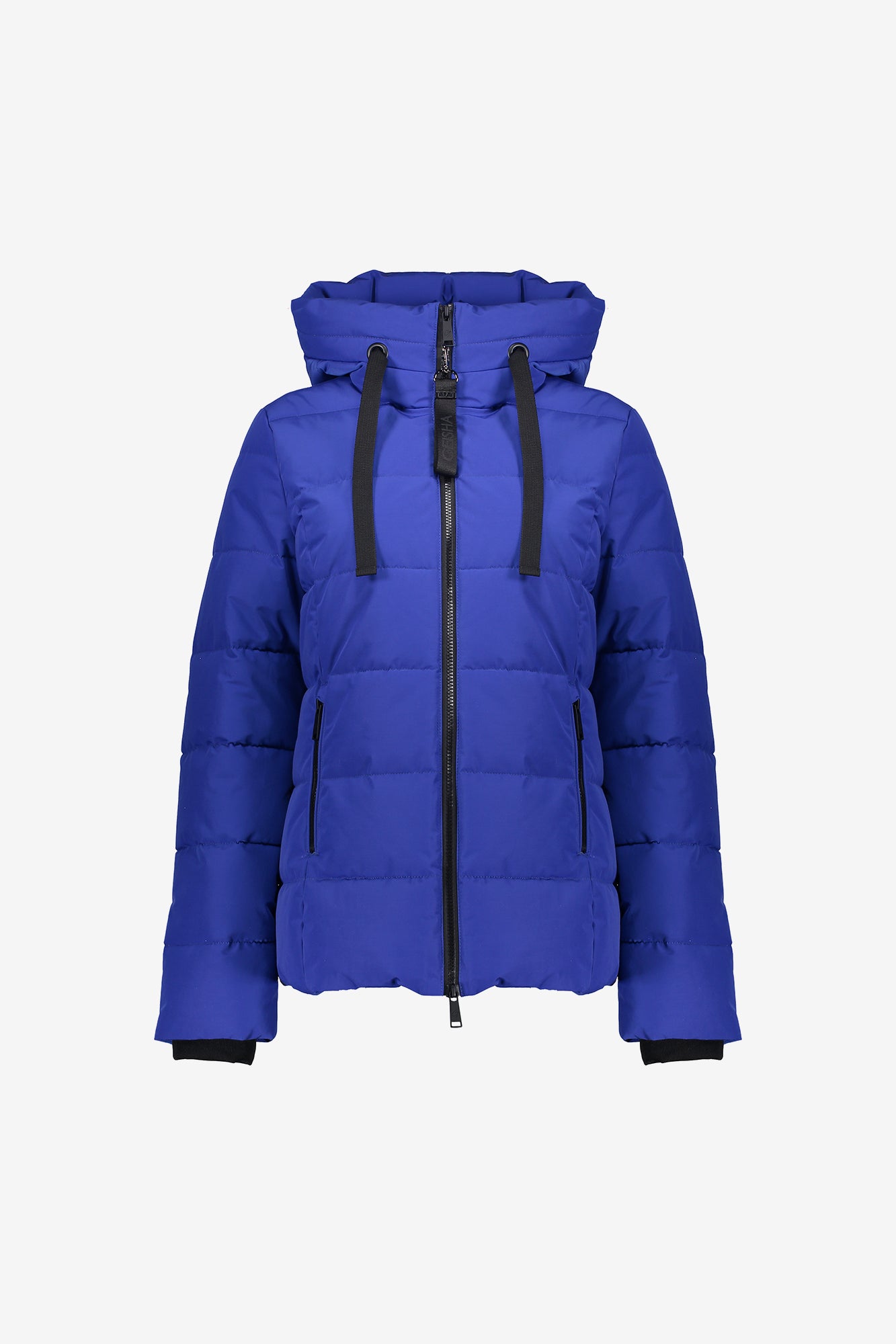Geisha Damen-Daunenjacke mit Stehkapuze