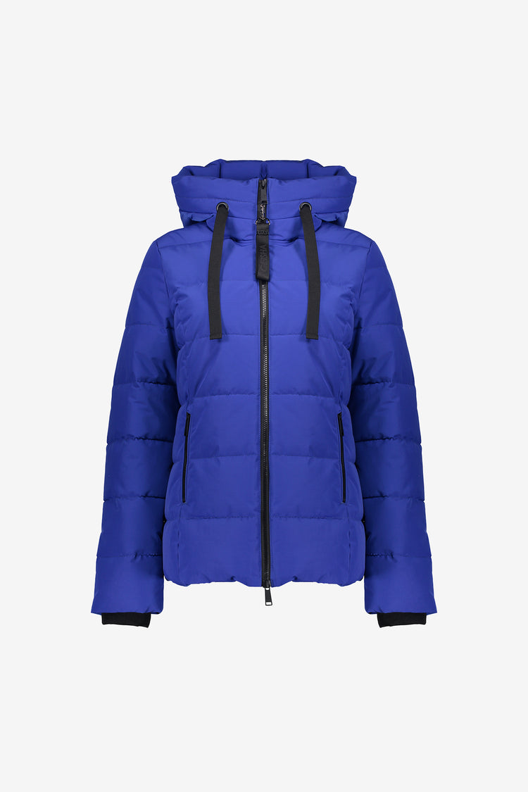 Geisha Damen-Daunenjacke mit Stehkapuze