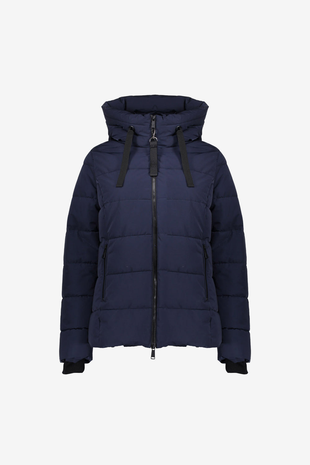 Geisha Damen-Daunenjacke mit Stehkapuze