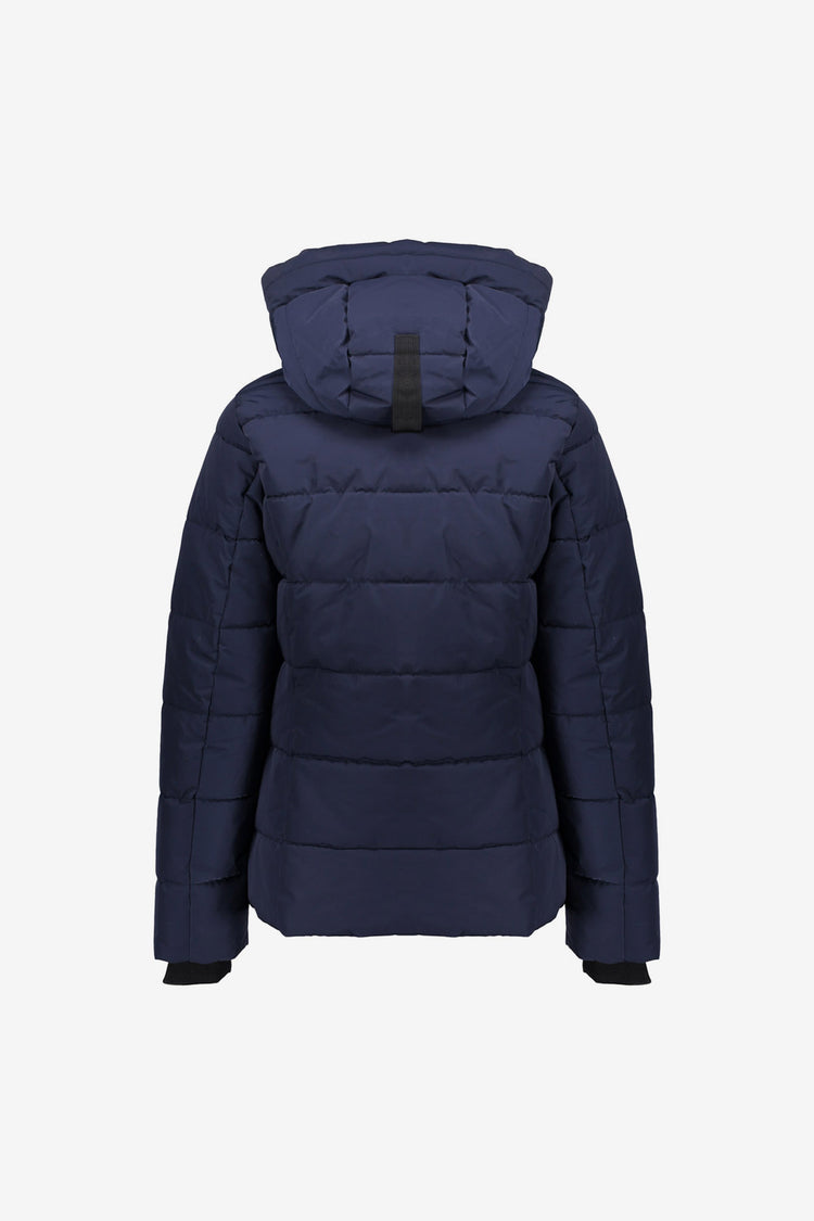 Geisha Damen-Daunenjacke mit Stehkapuze