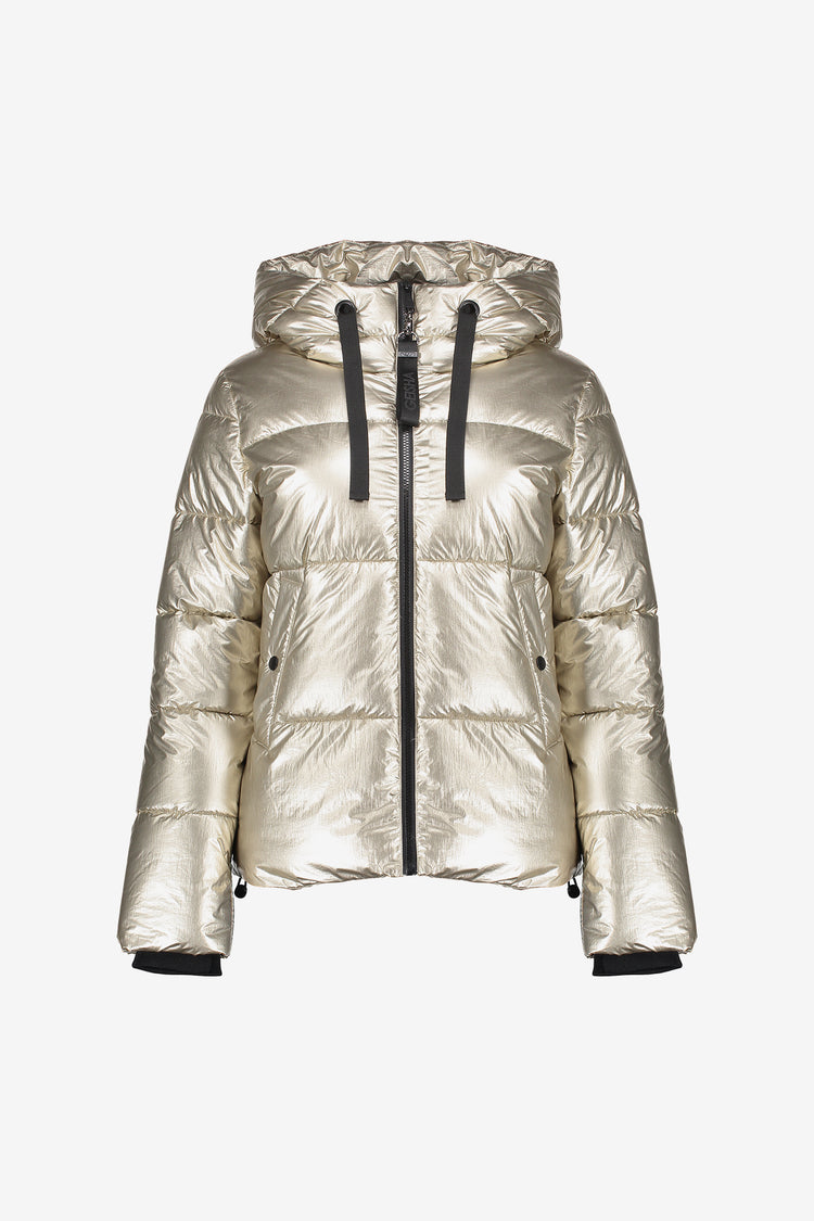 Geisha Damen-Metallic-Jacke