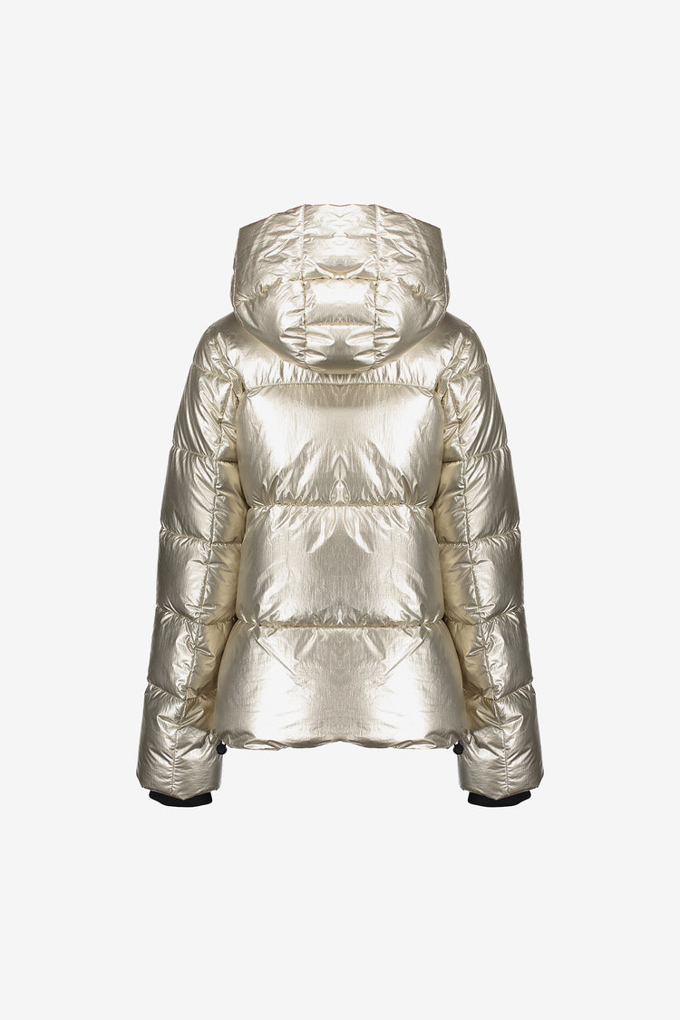 Geisha Damen-Metallic-Jacke