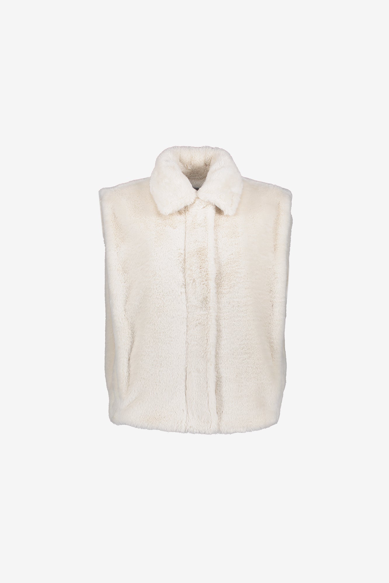 Geisha Damen-Kunstfell-Bodywarmer
