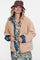 Geisha Damen-Jacke aus Denim und Teddy