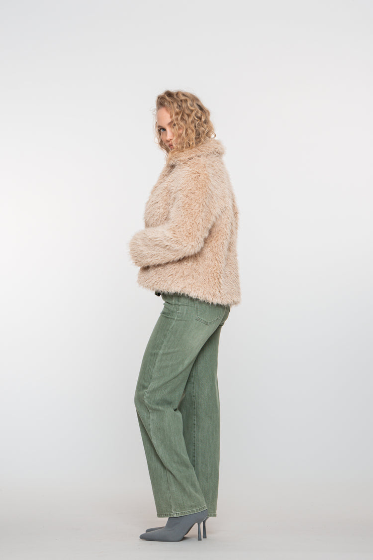 Geisha Damen-Jeans mit weitem Bein und Lurex