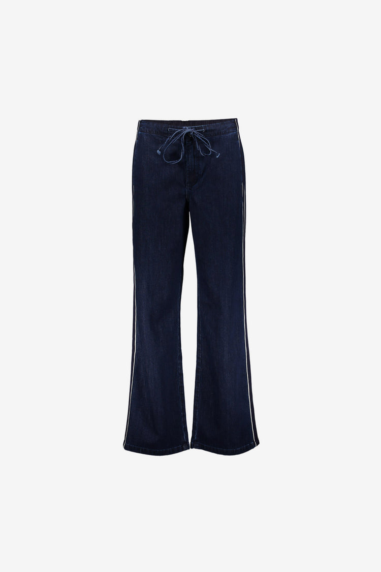 Geisha Jeans mit Gummibund und Kordelzug