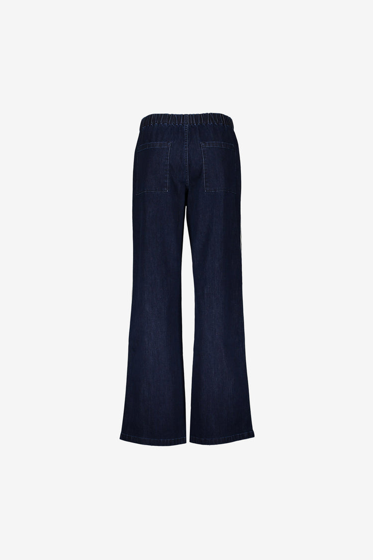 Geisha Jeans mit Gummibund und Kordelzug