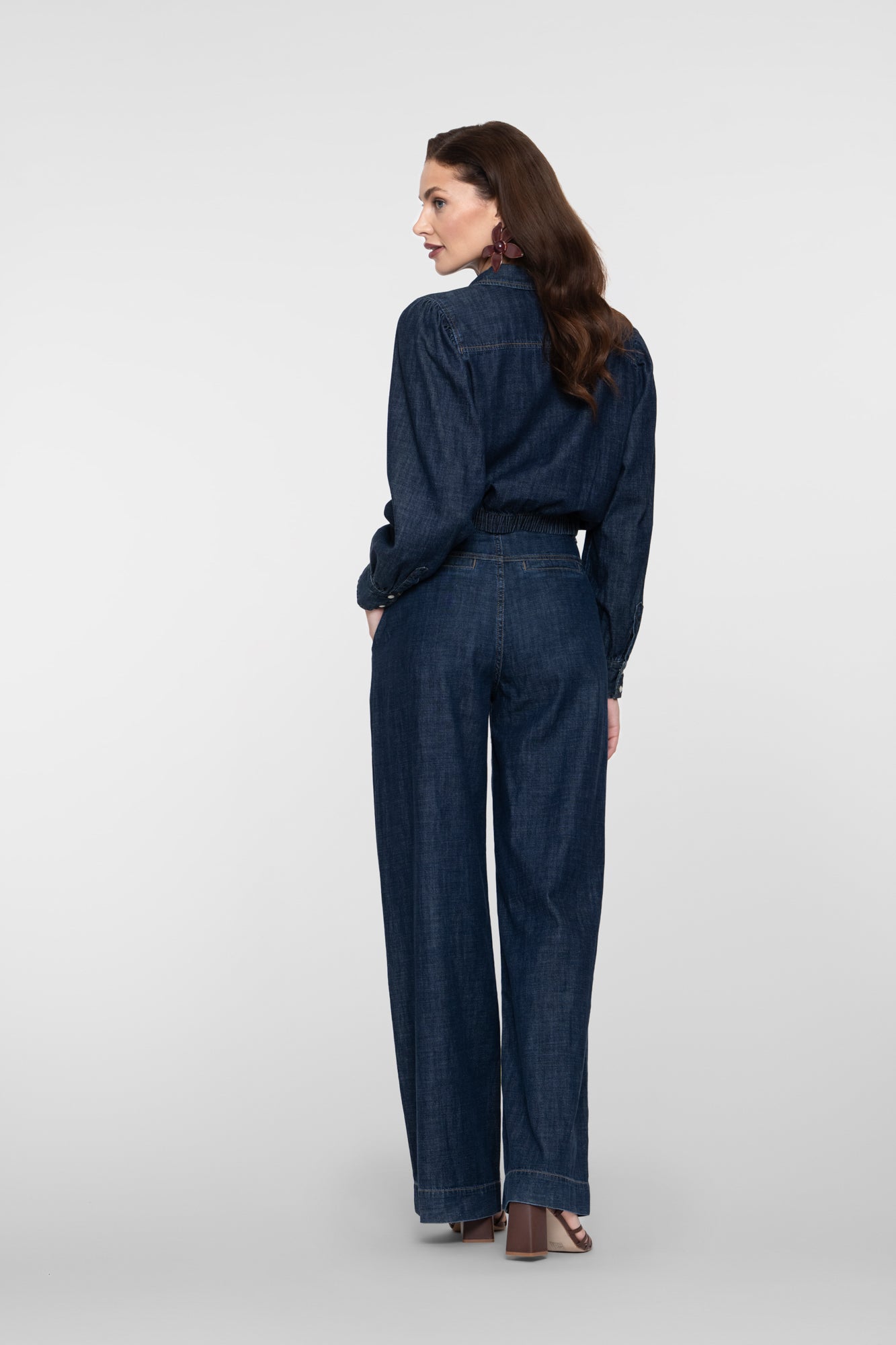 Geisha Loose Fit Jeans mit hoher Taille