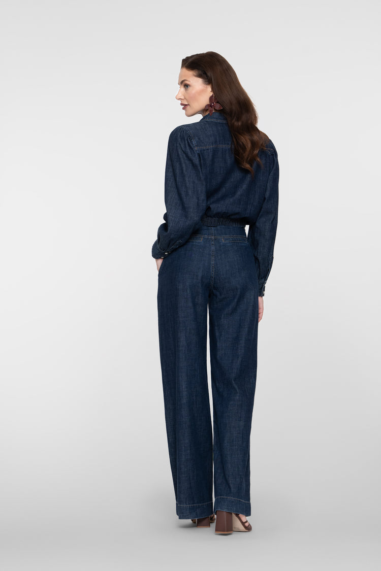 Geisha Loose Fit Jeans mit hoher Taille