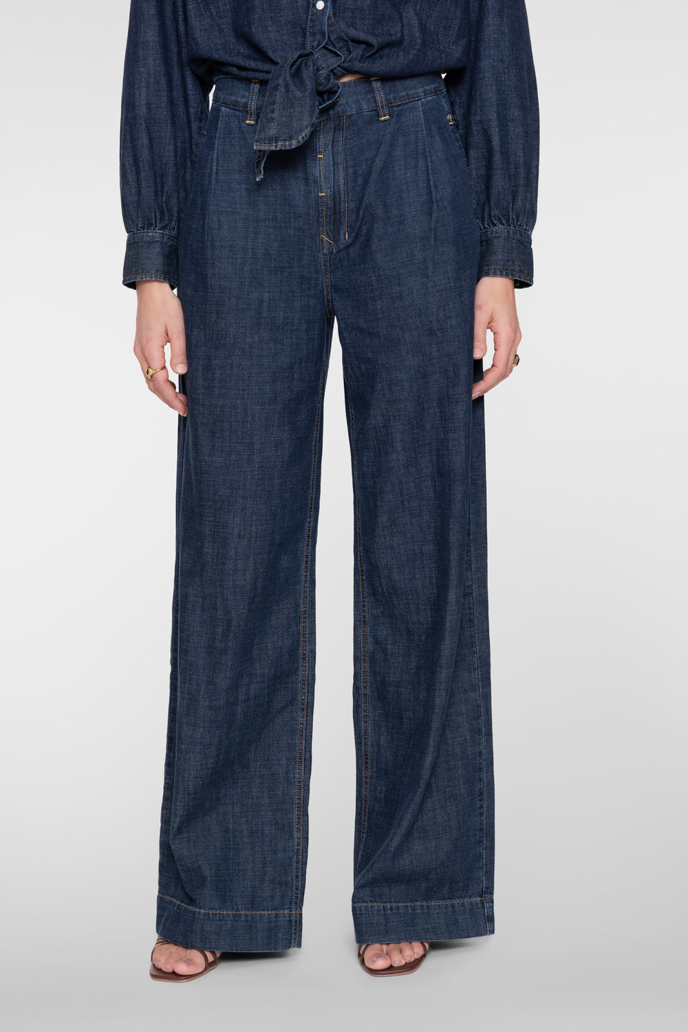 Geisha Loose Fit Jeans mit hoher Taille