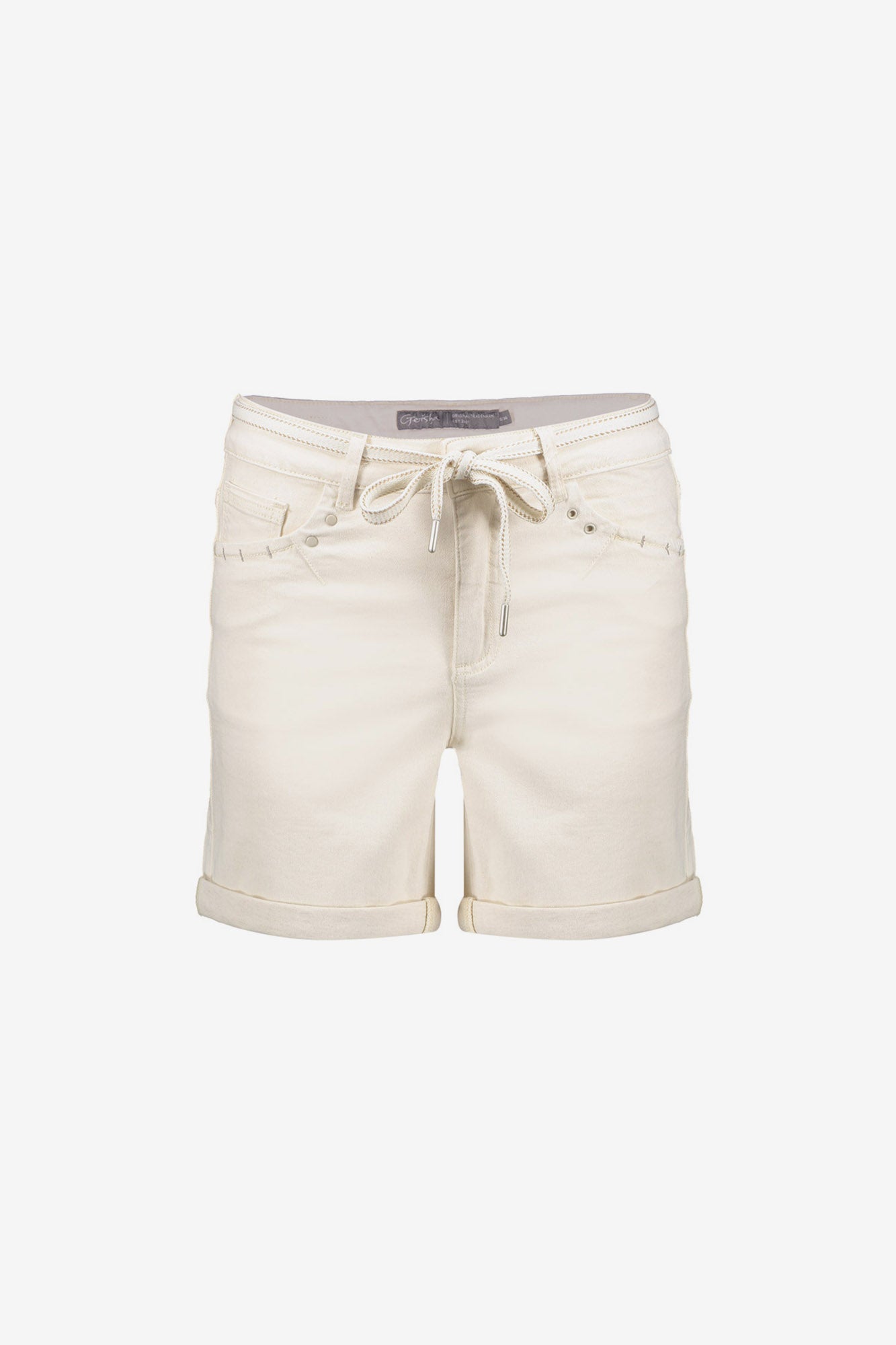 Geisha Skinny-Shorts mit Umschlag