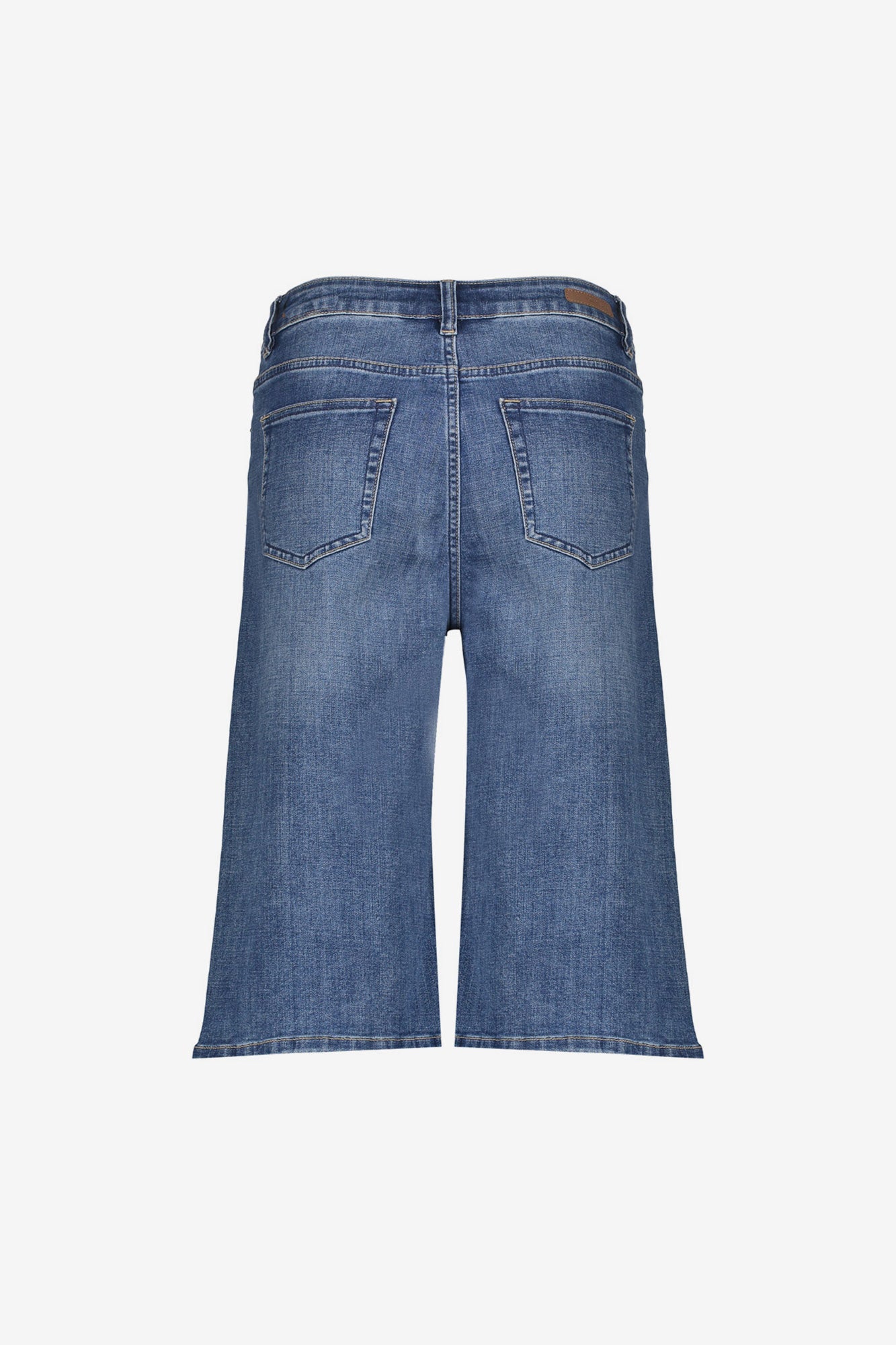 Geisha Weite Denim-Bermuda