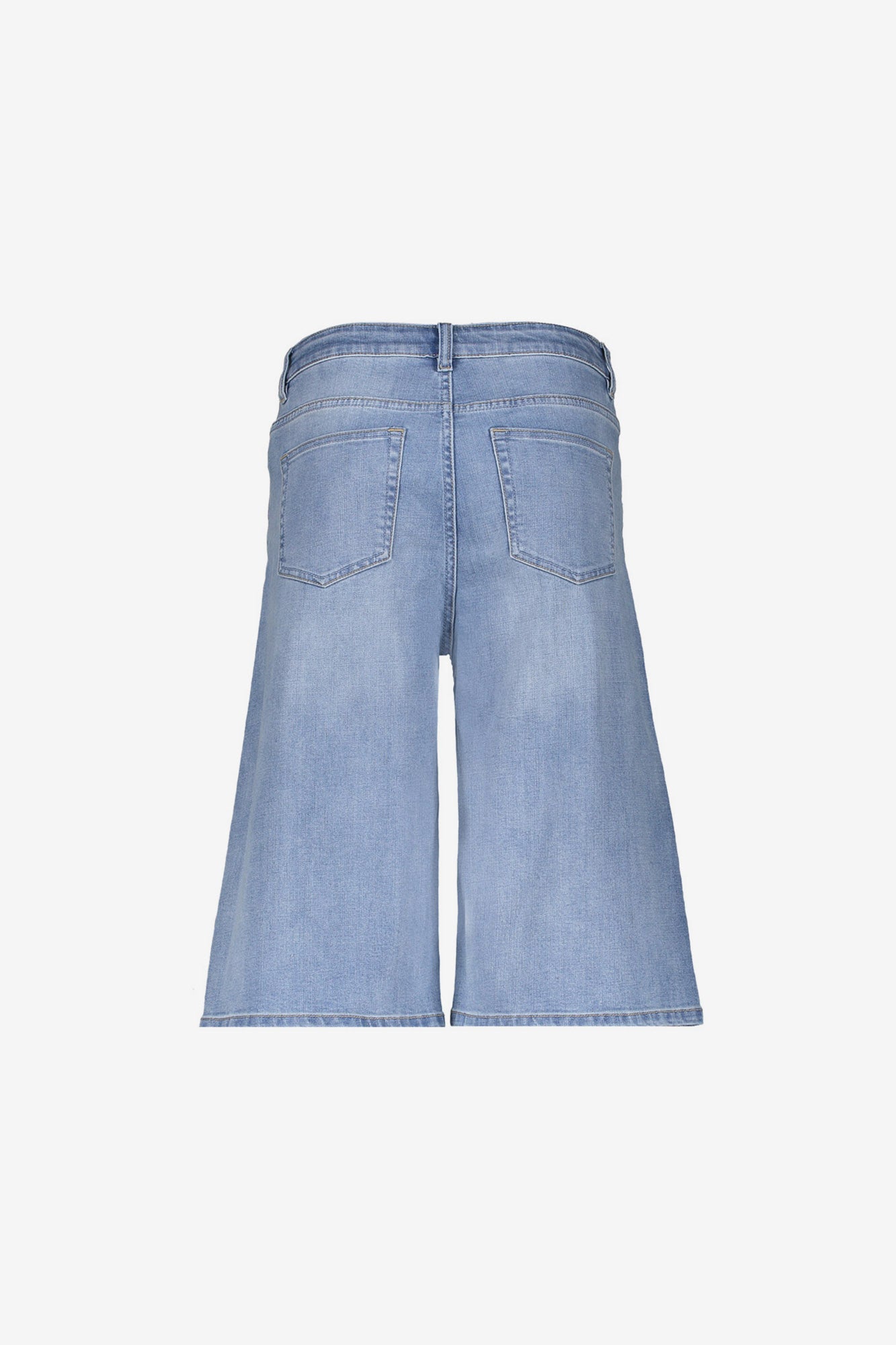 Geisha Weite Denim-Bermuda