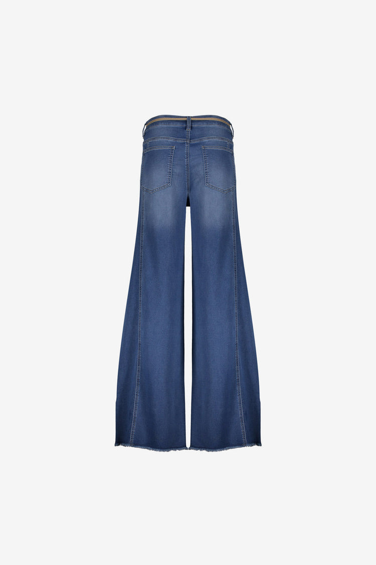 Geisha High Rise Jeans mit weitem Bein