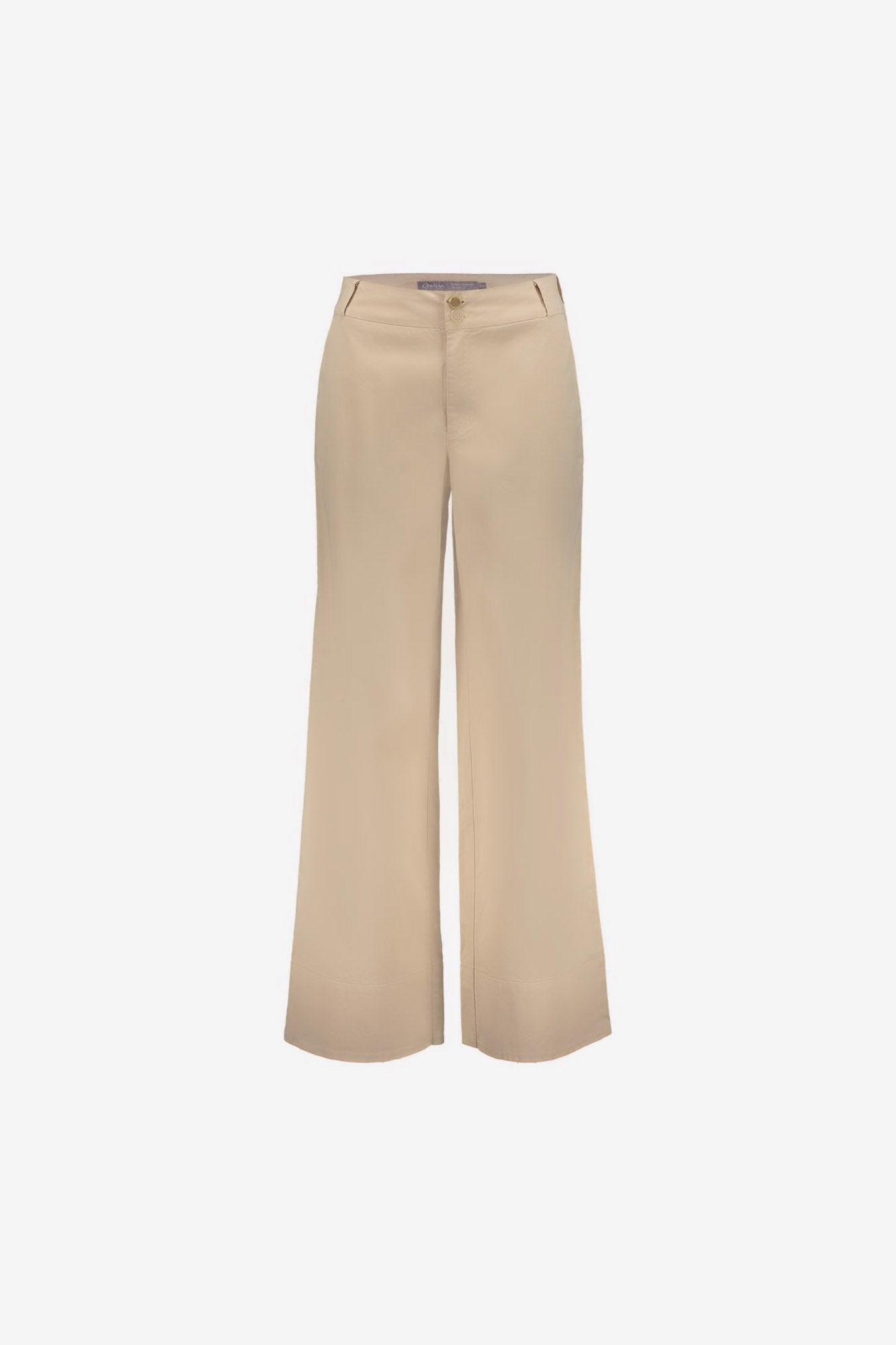 Geisha Weite Hose in Sandfarbe