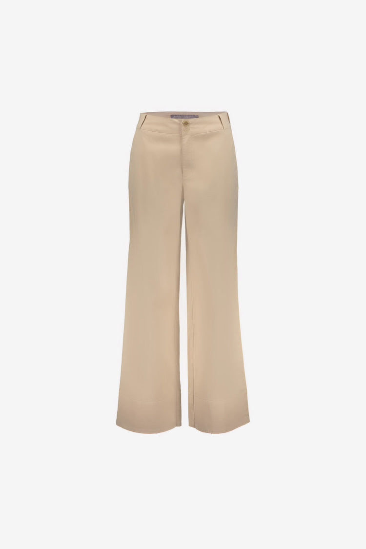 Geisha Weite Hose in Sandfarbe